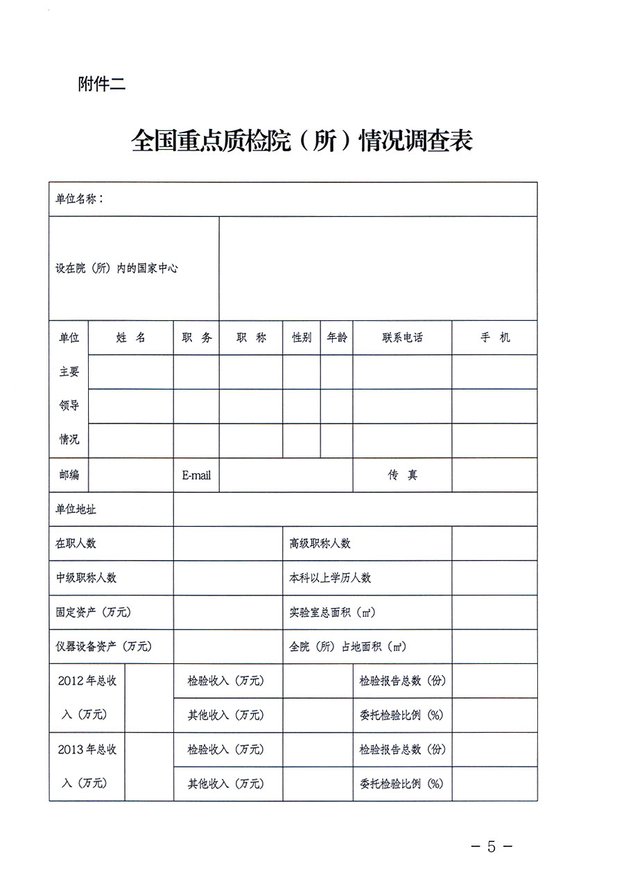 中国质量检验协会《关于召开全国重点质检院（所）长联席会的通知》